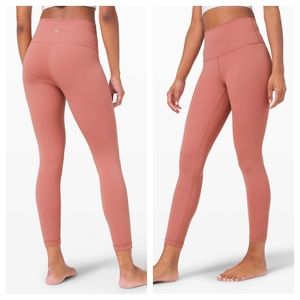 Lululemon Wunder Under High-Rise Tight 25" Full-On Luxtreme Brier Rose Pink 6